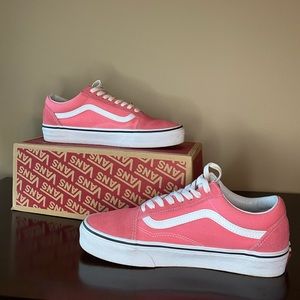 Old Skool Vans | Strawberry Pink | US Woman 8.5